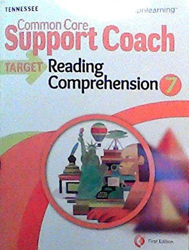 9781623620097: Common Core Support Coach, Target: Reading Comprehension, Grade 7
