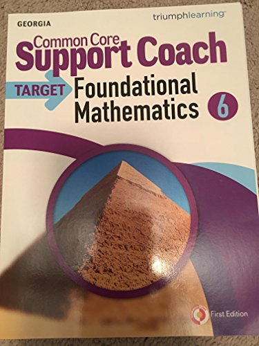 Beispielbild fr Common core support coach foundational math six Georgia zum Verkauf von Better World Books