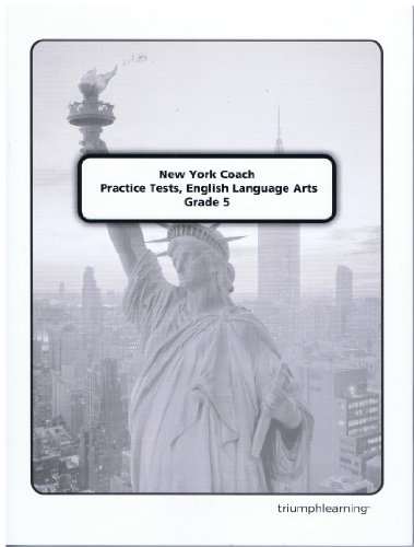 9781623625214: New York Coach Practice Tests Grade 5 ELA