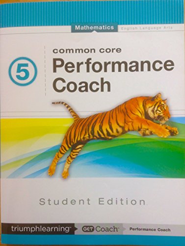 Beispielbild fr Common Core Performance Coach Mathematics 5th Grade zum Verkauf von Wonder Book