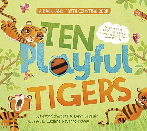 Beispielbild fr Ten Playful Tigers: A Back-and-Forth Counting Book (Back-and-Forth Books) zum Verkauf von Wonder Book