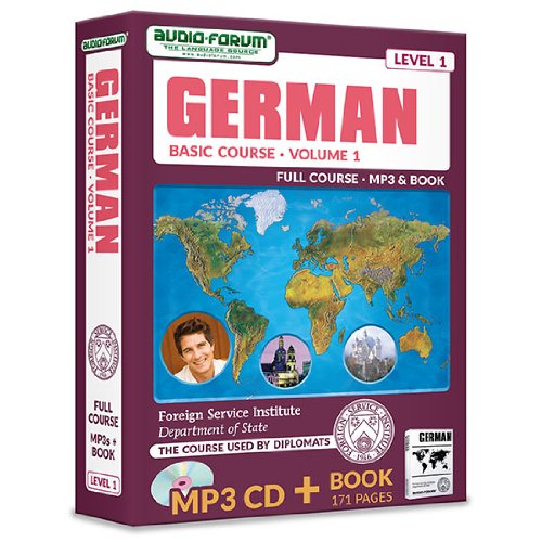 FSI: Basic German 1 (MP3/Book) (9781623920197) by Foreign Service Institute