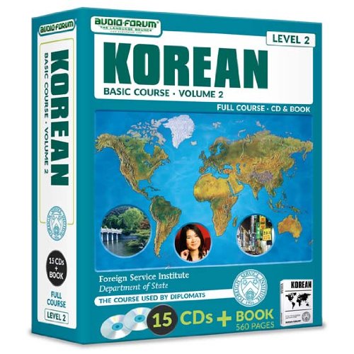 FSI: Basic Korean 2 (15 CDs/Book) (9781623920326) by Foreign Service Institute