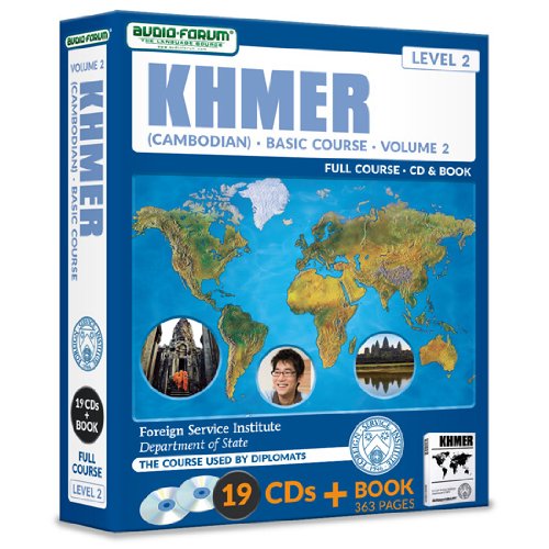 FSI: Basic Khmer (Cambodian) 2 (19 CDs/Book) (9781623920722) by Foreign Service Institute