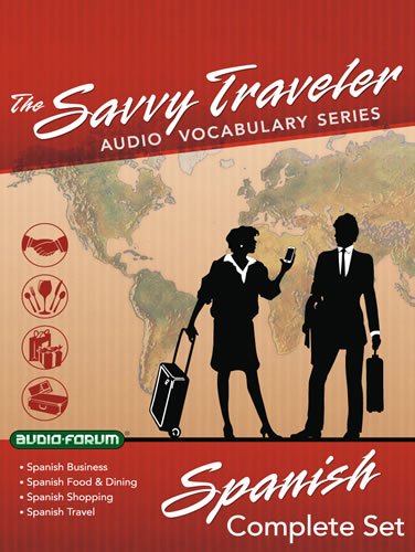 Beispielbild fr Savvy Traveler Spanish Complete Set (6 CDs) zum Verkauf von Half Price Books Inc.