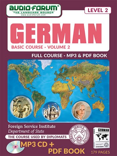 FSI: Basic German 2 (MP3/PDF) (9781623922528) by Foreign Service Institute