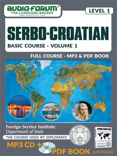 FSI: Basic Serbo-Croatian 1 (MP3/PDF) (9781623922627) by Foreign Service Institute