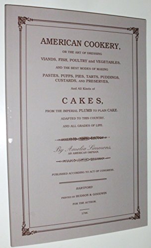 Imagen de archivo de American Cookery a la venta por Books Unplugged
