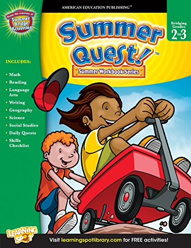 Stock image for Summer Quest, Grades 2 - 3 for sale by Ergodebooks