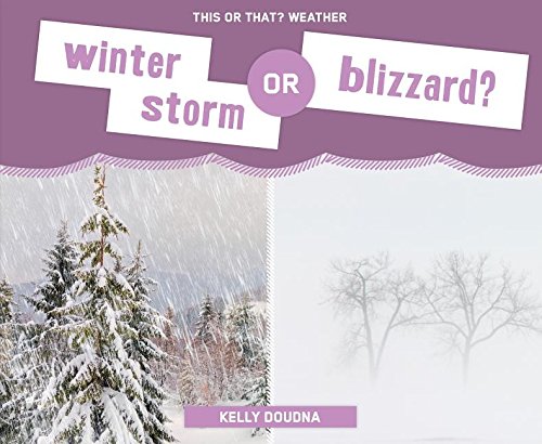 Imagen de archivo de Winter Storm or Blizzard? a la venta por Better World Books