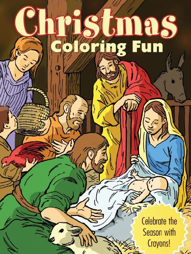 Imagen de archivo de Christmas Coloring Fun: Celebrate the Season with Crayons! a la venta por -OnTimeBooks-