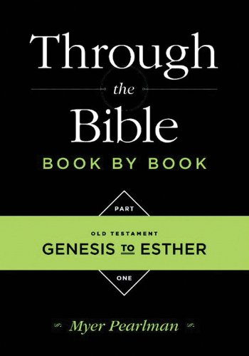 Imagen de archivo de Through the Bible Vol. 1 : Old Testament Genesis to Esther a la venta por Better World Books