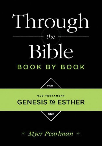Stock image for Through the Bible Book by Book: Volume 1: Old Testament Genesis to Esther for sale by SecondSale