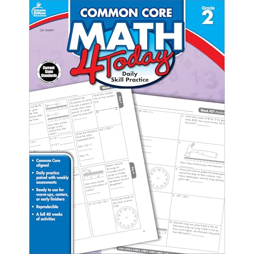 9781624426001: Common Core Math 4 Today, Grade 2: Daily Skill Practice Volume 5 (Common Core 4 Today)