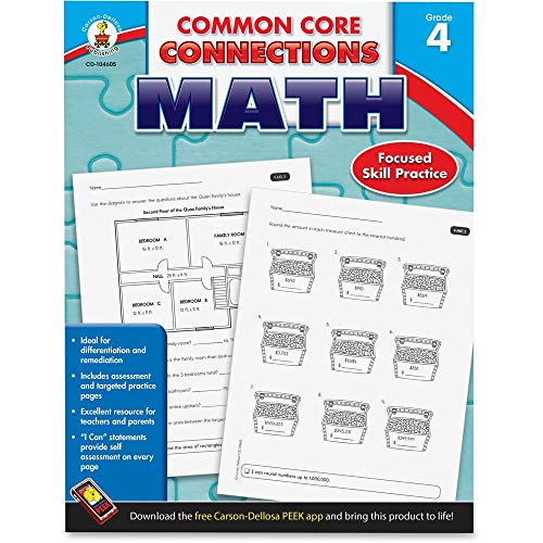 9781624427909: Common Core Connections Math, Grade 4