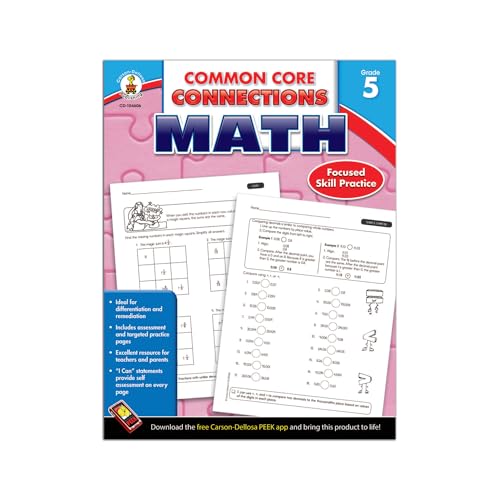 9781624427916: Common Core Connections Math, Grade 5