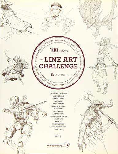 9781624650352: The Line Art Challenge: 100 Sketches for 100 Days