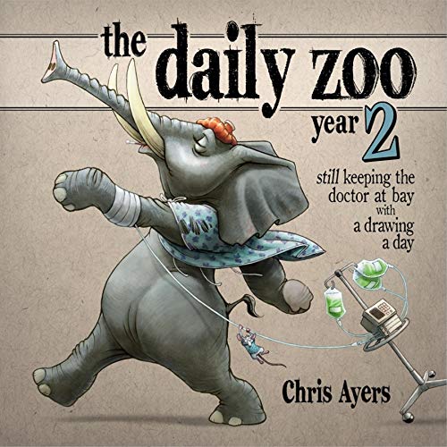 9781624650635: The Daily Zoo Year 2: Keeping the Doctor at Bay with a Drawing a Day