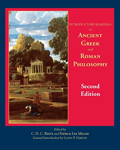 Beispielbild fr Introductory Readings in Ancient Greek and Roman Philosophy zum Verkauf von Ergodebooks