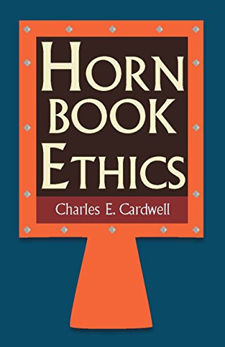 Stock image for Hornbook Ethics for sale by SecondSale