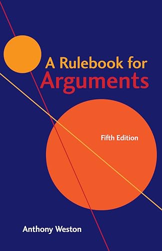 Imagen de archivo de A Rulebook for Arguments a la venta por BooksRun