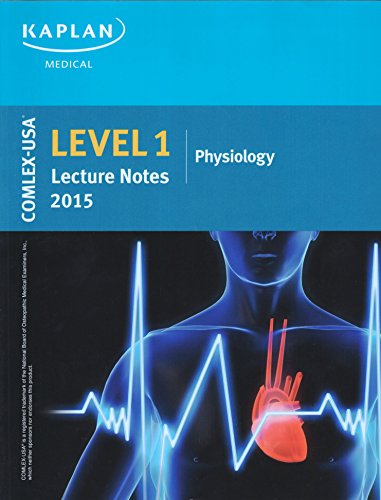 Beispielbild fr Comlex-USA Level 1 Lecture Notes 2015: Physiology zum Verkauf von HPB-Red