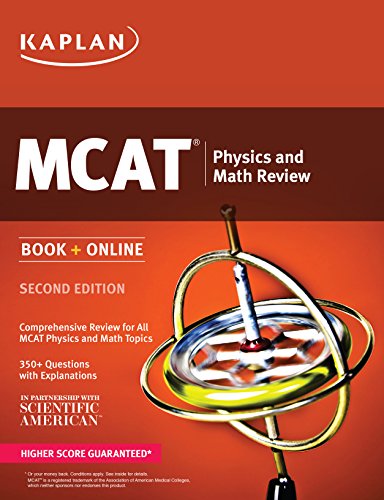 Stock image for Kaplan MCAT Physics and Math Review: Book + Online (Kaplan Test Prep) for sale by SecondSale