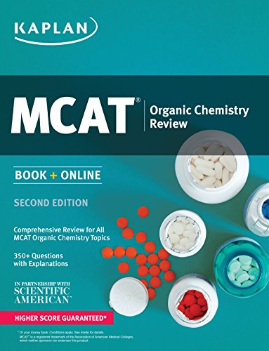 9781625231208: Kaplan MCAT Organic Chemistry Review: Book + Online