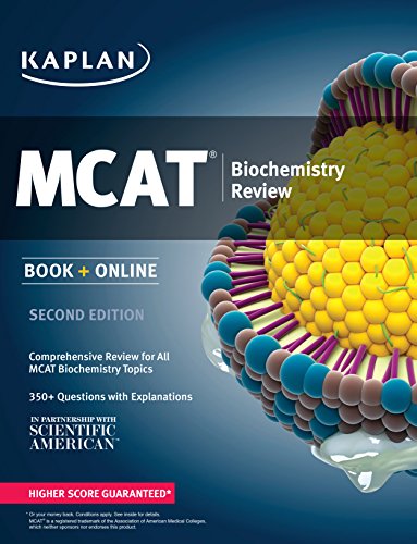 Imagen de archivo de Kaplan MCAT Biochemistry Review 2016 a la venta por Better World Books: West