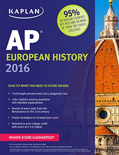 9781625231482: AP European History 2019-2020: Online + Book (Kaplan Test Prep)