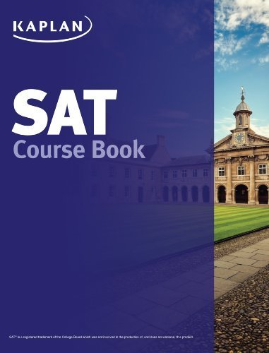 Stock image for Kaplan NEW SAT Course Book for sale by SecondSale