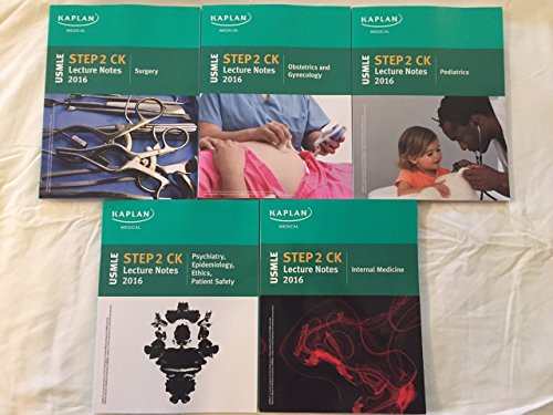 Beispielbild fr Kaplan USMLE Step 2 CK Lecture Notes zum Verkauf von Better World Books