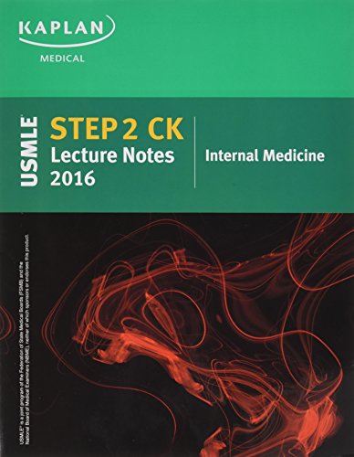 Beispielbild fr Kaplan USMLE Step 2 CK Lecture Notes 2016 Set (5 books), USA Print zum Verkauf von Better World Books