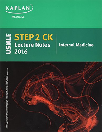 Stock image for Kaplan USMLE Step 2 CK Lecture Notes 2016 Set (5 books), USA Print for sale by Better World Books