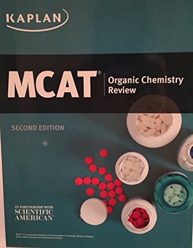 Stock image for Kaplan MCAT Organic Chemistry Review - New Edition for 2016 Test - MM5105E for sale by Better World Books