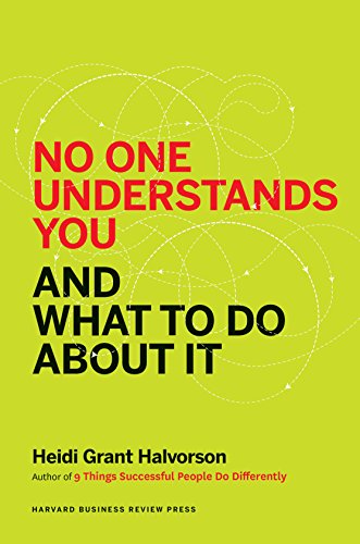 Stock image for No One Understands You and What to Do About It for sale by BooksRun
