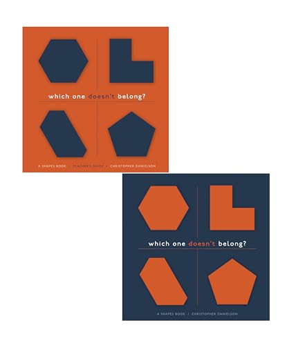 9781625310811: Which One Doesn't Belong?: A Shapes Book, Teacher's Guide with Student Book