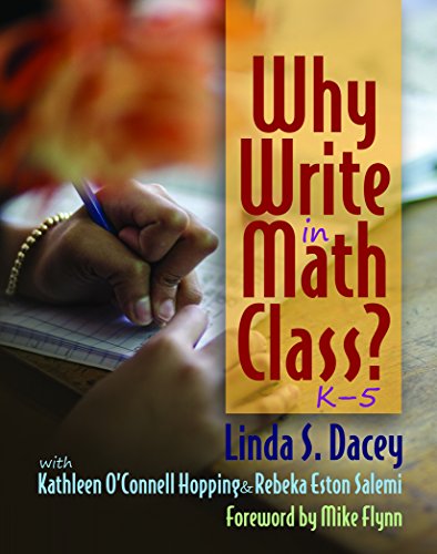 9781625311603: Why Write in Math Class?: K-5
