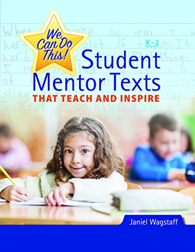 Beispielbild fr We Can Do This!: Student Mentor Texts That Teach and Inspire zum Verkauf von BooksRun