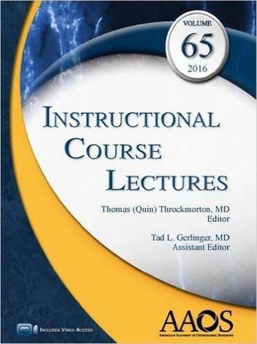 9781625524355: Instructional Course Lectures, Volume 65, 2016