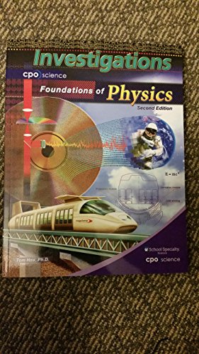 Beispielbild fr Investigations Foundations of Physics zum Verkauf von HPB-Red