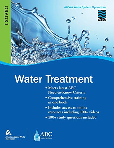 Imagen de archivo de Water Treatment Grade 1 WSO: AWWA Water System Operations WSO a la venta por Save With Sam