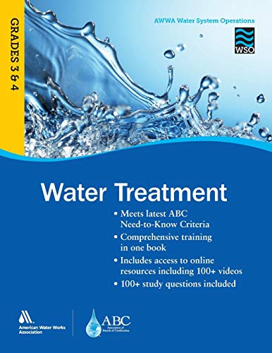 Imagen de archivo de Water Treatment Grades 3 and 4 WSO: AWWA Water System Operations WSO a la venta por Save With Sam