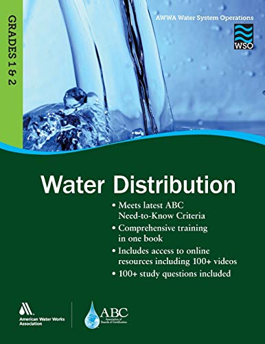 Imagen de archivo de WSO Water Distribution, Grades 1 & 2 (Awwa Water System Operations) a la venta por Save With Sam