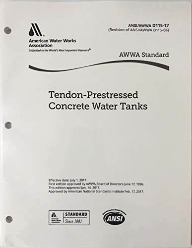 Stock image for D115-16 Tendon-Prestressed Concrete Tanks for sale by Bahamut Media