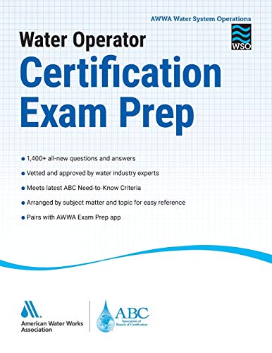 Imagen de archivo de Water Operator Certification Exam Prep a la venta por Save With Sam