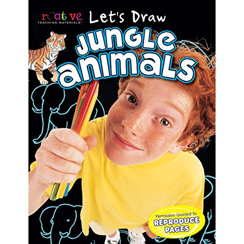 Stock image for Let's Draw Jungle Animals for sale by HPB-Ruby