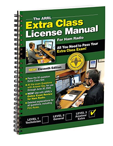 Imagen de archivo de The ARRL Extra Class License Manual Spiral 11th Edition a la venta por Open Books