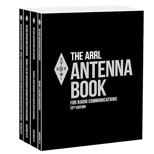 Stock image for ARRL Antenna Book for Radio Communications 25th Edition Four-Volume Set ? The Ultimate Reference for Antennas, Transmission Lines, and Propagation for sale by GF Books, Inc.