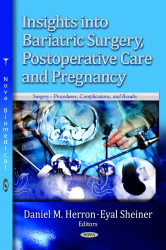 Stock image for Insights into Bariatric Surgery, Postoperative Care & Pregnancy (Surgery - Procedures, Complications, and Results) for sale by Orbiting Books